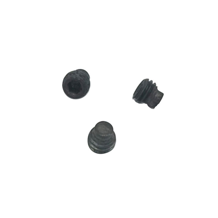 DIN915 црн цинк-обложен шестоаголен штекер Set Screws With Dog Piont